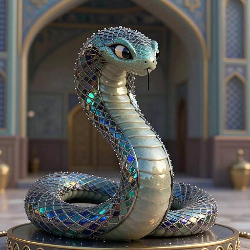 Serpent Mob Boss Mashhad Cinematic Portrait