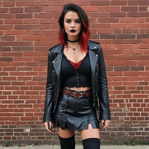 Edgy Vintage Fashion: Bold and Beautiful