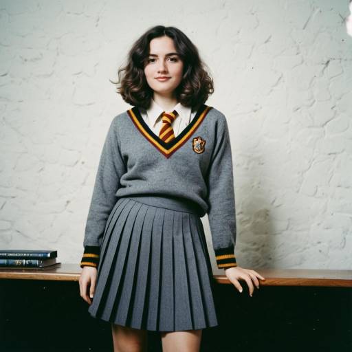 Stocky Woman in Harry Potter Inspired Outfit