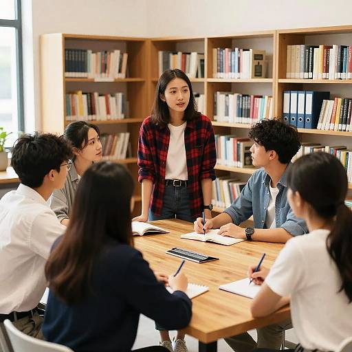 Young Adults Discussion in Modern Library