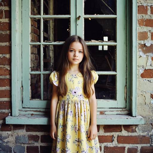 Charming Kids Fashion in Urban Setting