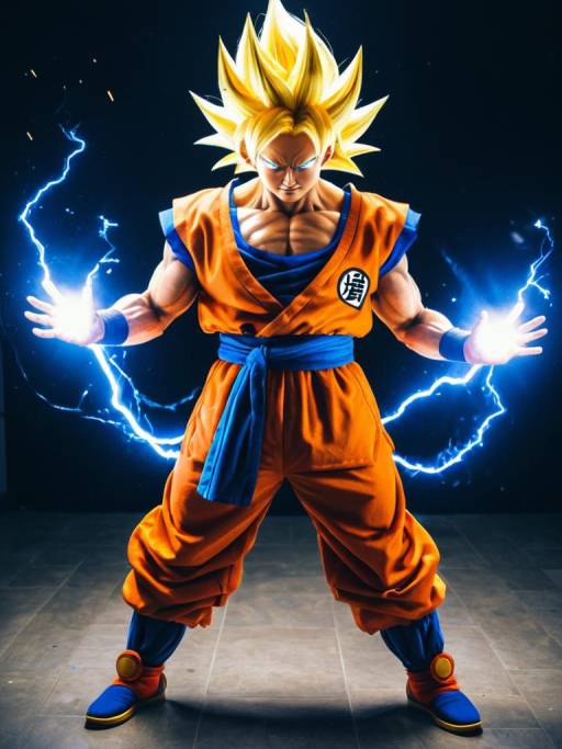 Epic Goku Super Saiyan Cosplay Photo