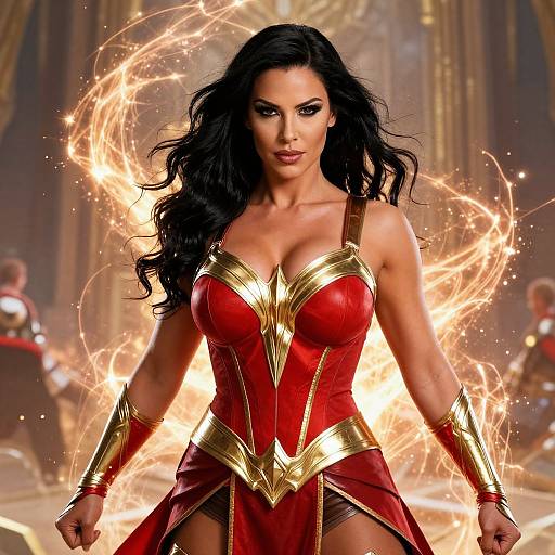 Epic Powerful Woman Heroine