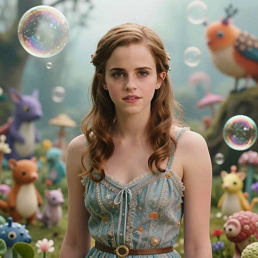 Ethereal Portrait of Emma Watson