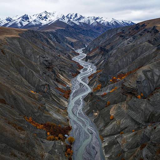 Aerial View of Graben Valley