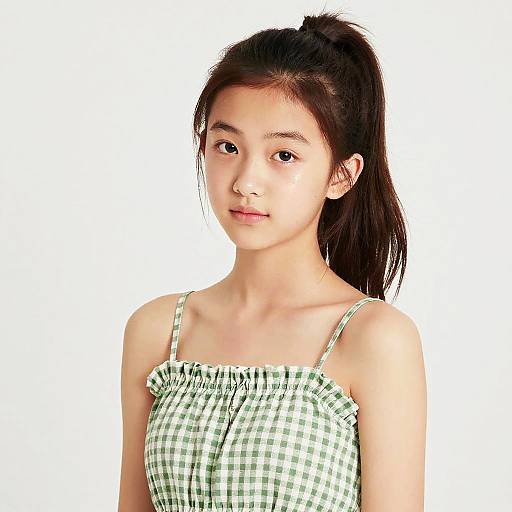 Realistic Portrait of a Young Woman