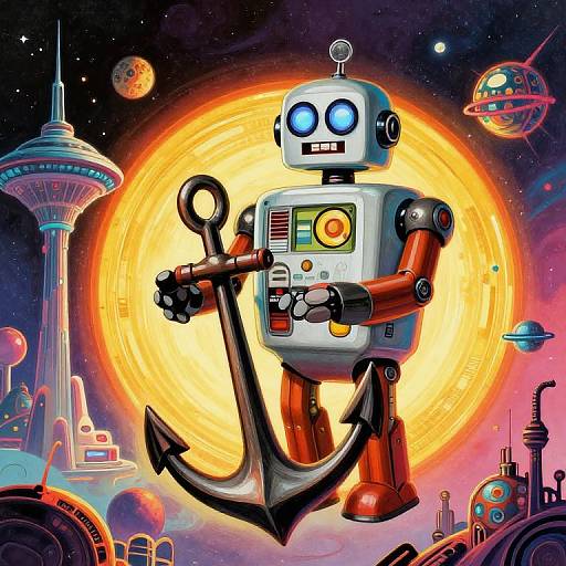 1950s Retro Futuristic Sci-Fi Adventure