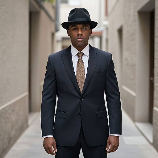 Man in Zoot Suit Alleyway