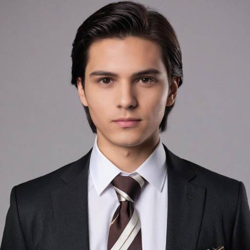 Confident Young Man in Business Suit