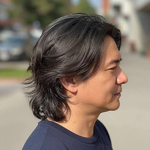 Trendy Medium-Length Hairstyles for Men Over 40