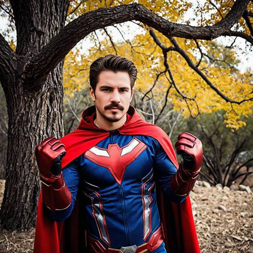 Realistic Male Avenger Halloween Costume