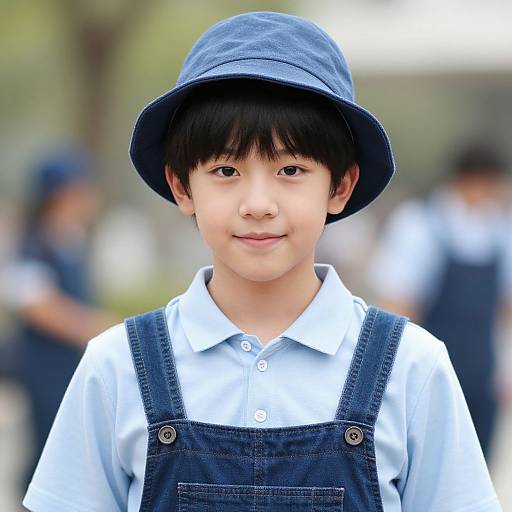 Realistic Boy in Chavo Costume