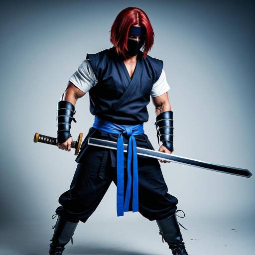 Dynamic Kendo Rappa Cosplay Design
