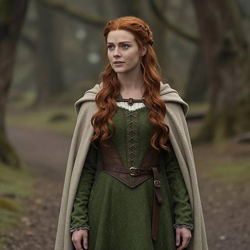 Celtic-Inspired Medieval Fantasy Costume