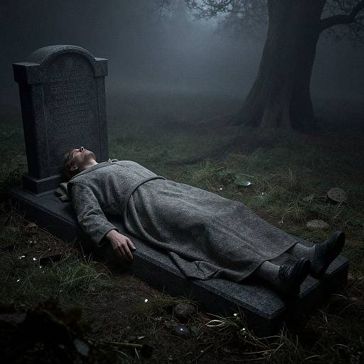 Loyal Guardian at Master's Grave