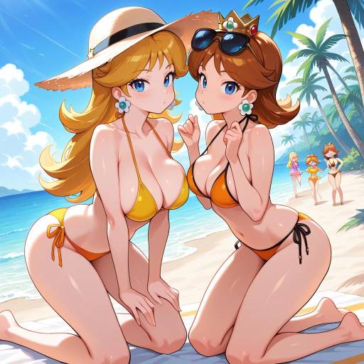 Beach Day with Princess Daisy and Friends