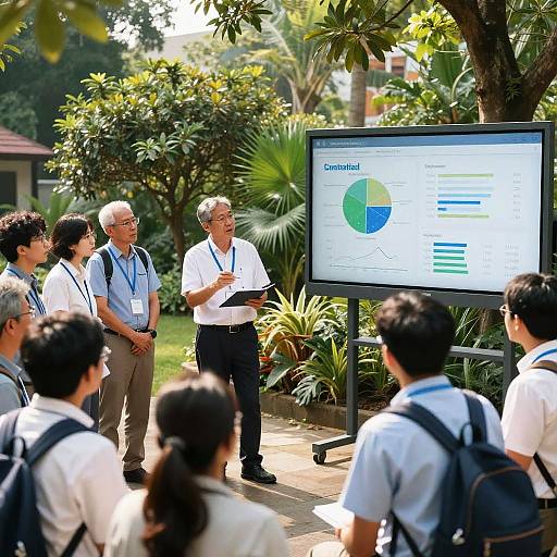Outdoor Environmental Briefing with Scientists