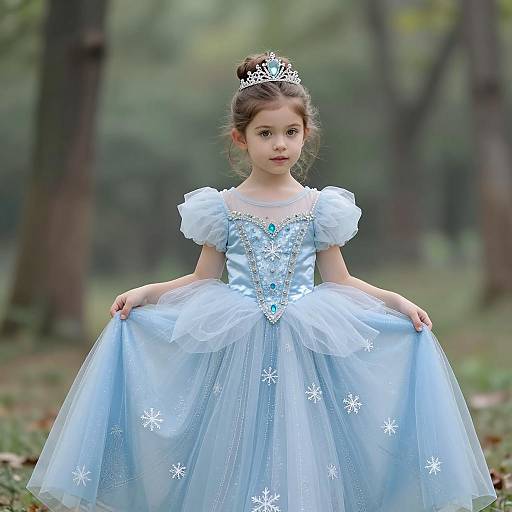 Whimsical Fairy Tale Portrait of a Princess