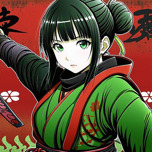 Illustration of Hamaguchi ayame, idolmaster in the style of Wada kazu