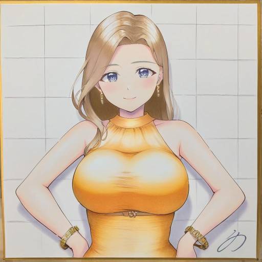 Elegant Portrait of Megumi Tadokoro