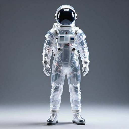 Transparent Multi-Layer Space Suit