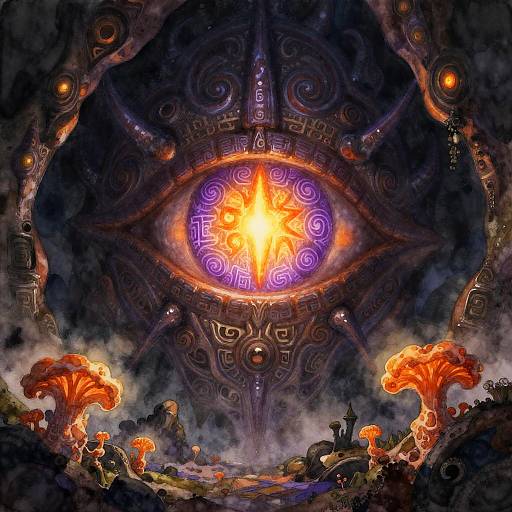 Mythic Kraken Eye in Abyssal Cave