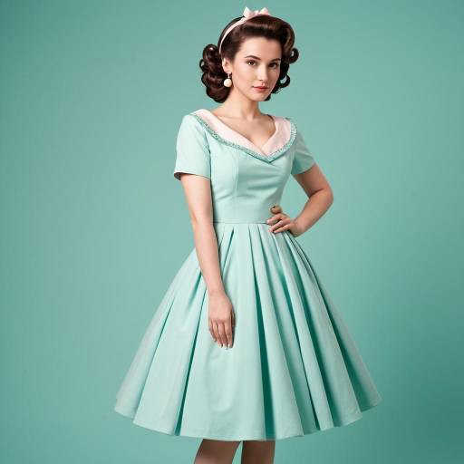 Elegant 1950s Tuta Cosplay Costume