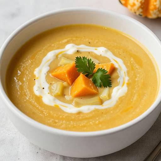 Cozy Winter Squash Fennel Soup