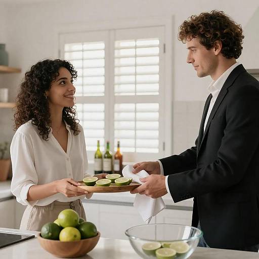 Bright Kitchen Moment: Lime Tray Exchange