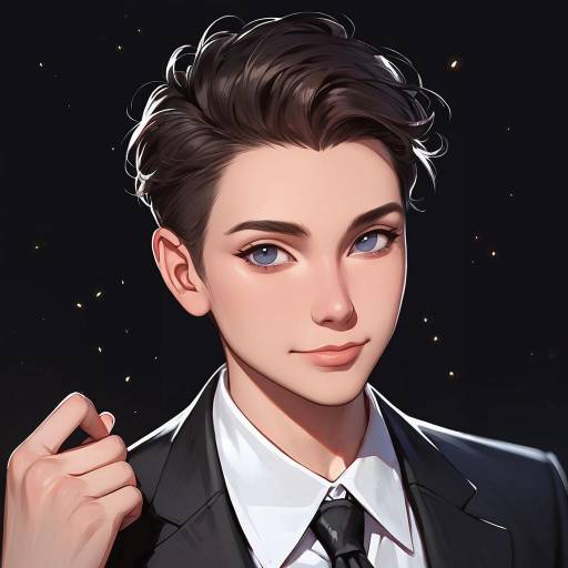Classic Gentleman with Warm Smile Classic Gentleman with Warm Smile