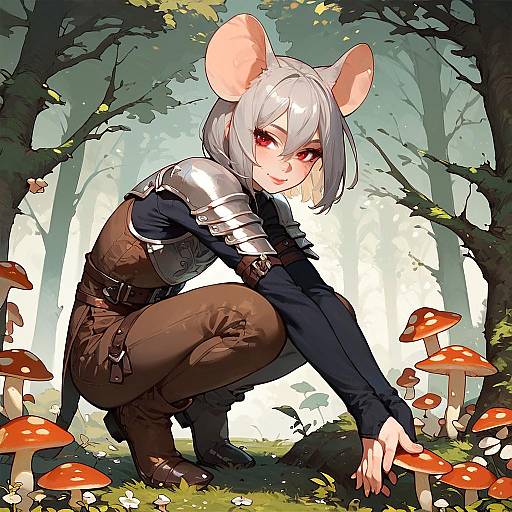 Forest Dweller: Humanoid Mouse Character