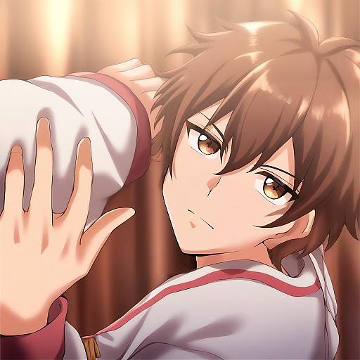 Illustration of Morisawa chiaki, ensemble stars! in the style of Zanntetu