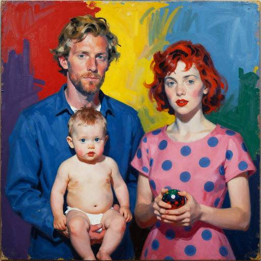 Neo-Expressionist Lovechild Date: Psychedelic Pop Fusion