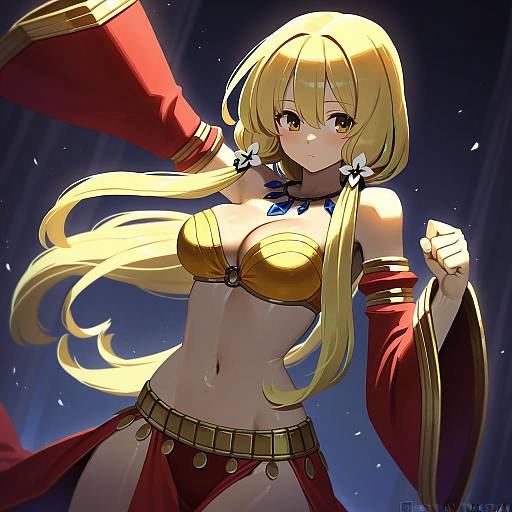 Illustration of Gypsy (ragnarok online), ragnarok online in the style of Tostantan