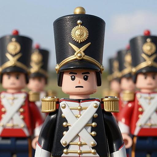 Young Boy in Toy Soldier Costume