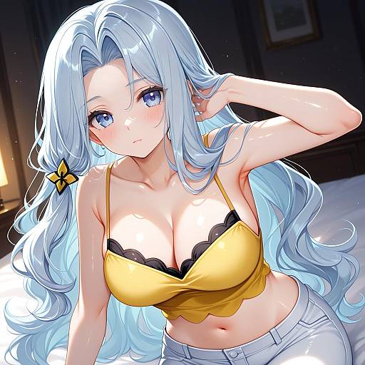 Illustration of Karen (pokemon), pokemon in the style of Shikito