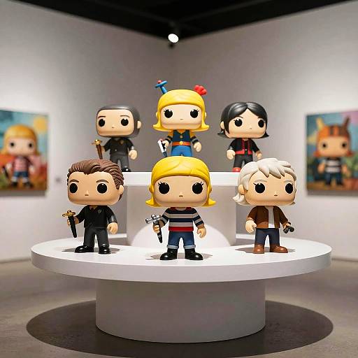 Futuristic Custom Pop Funko Display