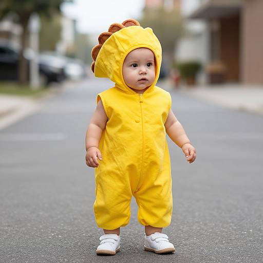 Cute Infant in Tiny Taco Costume
