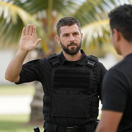 Tactical Encounter in Tropical Setting