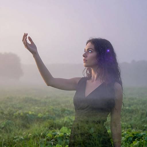 Ethereal Double Exposure Portrait