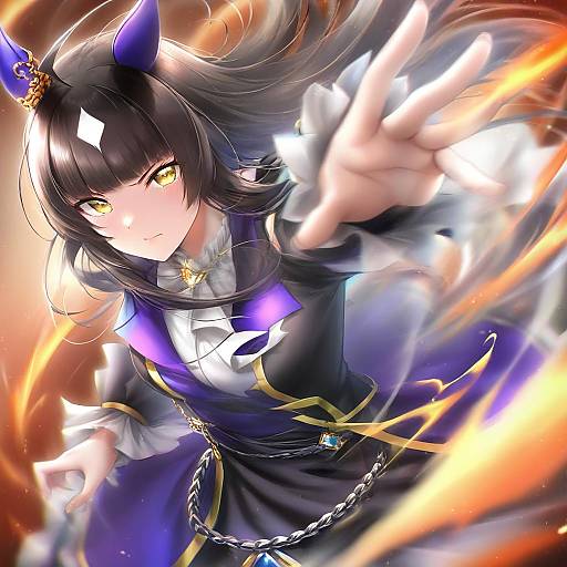 Illustration of Calstone light o (umamusume), umamusume in the style of Rei kun