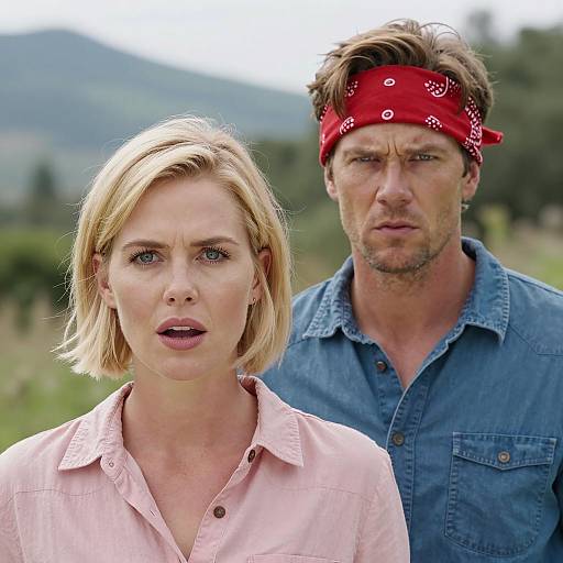 Outdoor Portrait of Two Unique Individuals