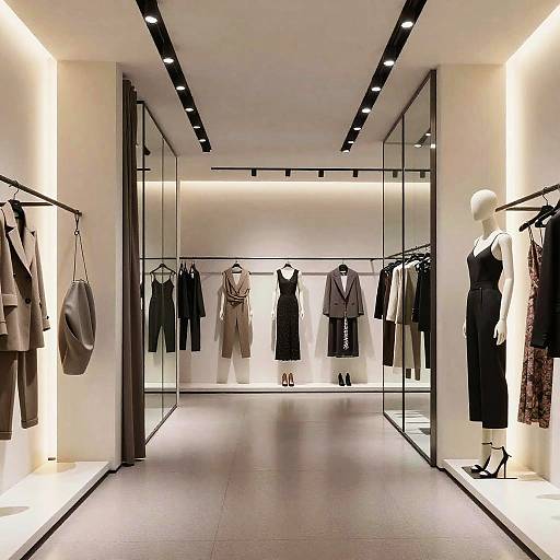 Futuristic Zara Fitting Room Design