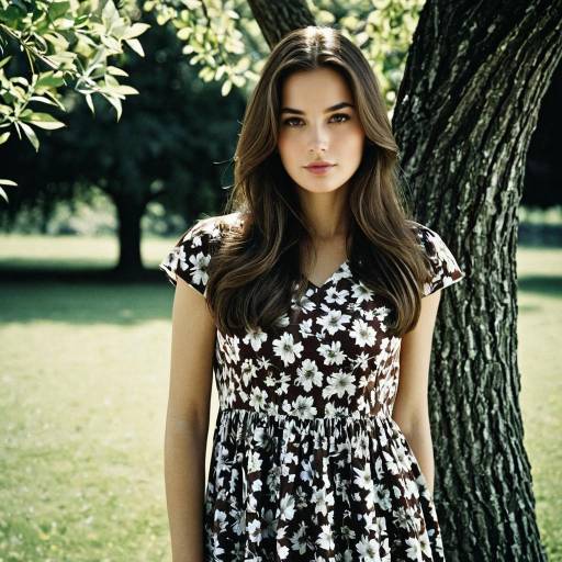 Photorealistic Outdoor Dress Fashion