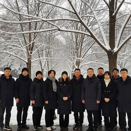 Winter Gathering: Smiles in the Snow