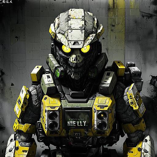 Illustration of Ash (titanfall 2), apex legends in the style of Kirisawa juuzou