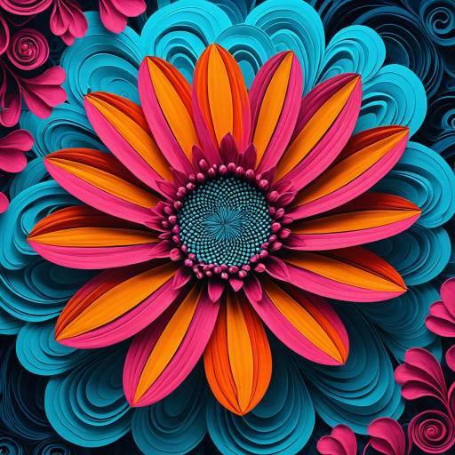 Surreal Flower: A Journey into Beauty