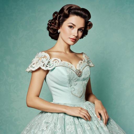 Elegant 1950s Vintage La Marchesa Dress