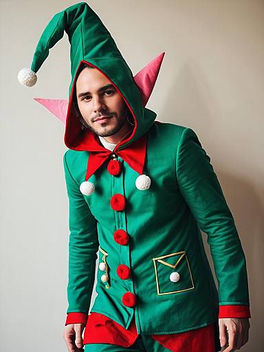 Man in Tingle Cosplay Costume