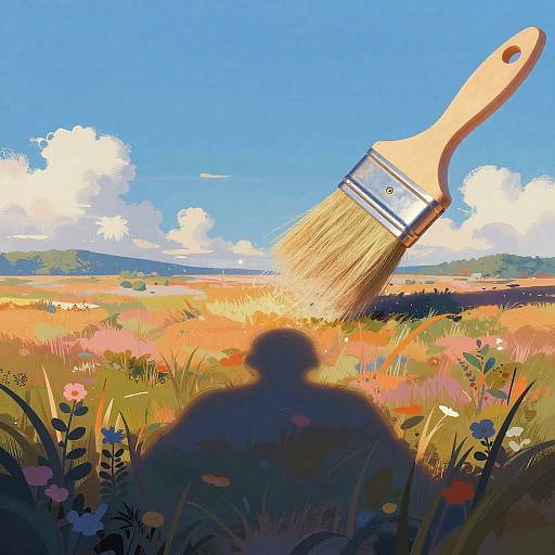 Surreal Shadow Remover Digital Art